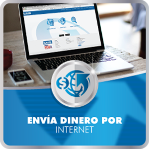 Envía dinero por Internet